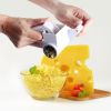 Rotary Cheese Grater Grates Hard Chocolate and Nuts Kitchen Tool