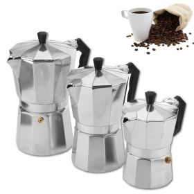 Moka Pot Stovetop Espresso Coffee Maker Latte 150/300/450ML