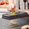 Multi-Function Vegetable Cutter with Steel Blade Mandoline Slicer Fruit Grater for Kitchen Kitchen Accessories