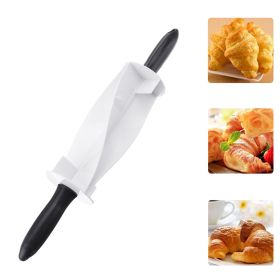 Croissant Bread Dough Cutter Rolling Pin Pastry Baking Roller Home Kitchen Tools