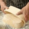 Banneton Bread Pan Bakery Proofing Bread Proofing Basket For Dough Bakery Tools Box Oval Fermentation Rattan Basket