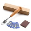 1 Set  Bread Cutter Bread Lame French Toas Cutters Kitchen Gadgets Wooden Handle Baking Accessories Western-style Arc Curved Toast Tool