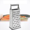 Kitchen Multifunctional  Vegetable Cutter Slicer Stainless Steel Grater 4-Sided Box Food Grater Vegetable Cheese Vegetable Tool