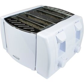 1300W 4 Slice Toaster Wht