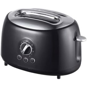 2 Slice Xwide Toaster Blk