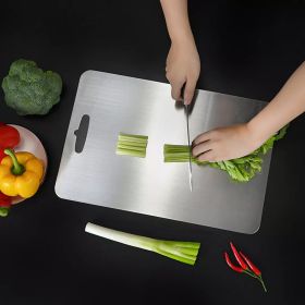HUOHOU Stainless Steel Kitchen Cutting Board Antibacterial Mildew Proof Corrosion Resistant Cutting Board