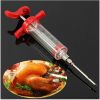 Honana BBQ Barbecue Marinade Sauce Injector Turkey Needle Seasoning Syringe