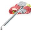 Aluminium Double Side Meat Tenderizer Meat Mallet Steak Hammer Kitchen Pounder Tool