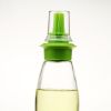 High Temperature Resistant Silicone Brush Oil Bottle Set Kitchen Transparent Glass Flavouring Tool