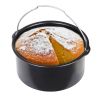 Cake Pan Bread Baking Basket For Hot Air Fryer 1.6L Hot Air Fryer Hot Air Oven Accessories