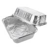 30pcs Disposable Foil Trays Dishes Catering Containers Takeaway Oven Baking Tray