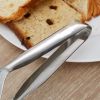 Multi-function Food Grade Stainless Steel BBQ Tongs Barbecue Bread Beef Steak Turner With Clamp Clip