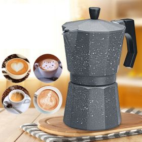 300ML Capacity Aluminum Alloy Coffee Mocha Espresso Latte Percolator Stove Coffee Maker Pot Percolator Drink Tool Percolator Latte Moka Coffee Pot